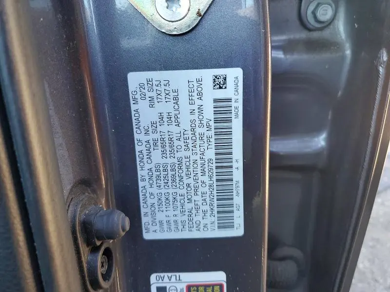 2020 HONDA CR-V LX  