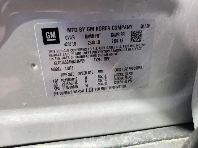 2021 BUICK ENCORE PREFERRED  