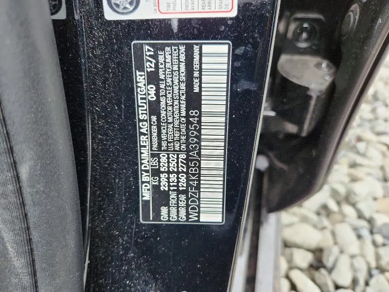 2018 MERCEDES-BENZ E 300 4MATIC  