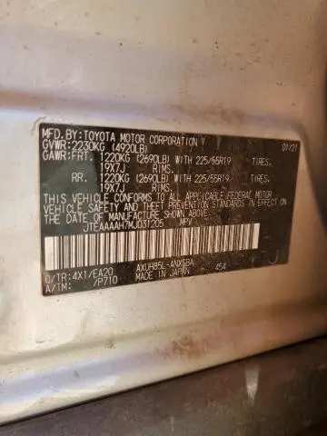 2021 TOYOTA VENZA LE  