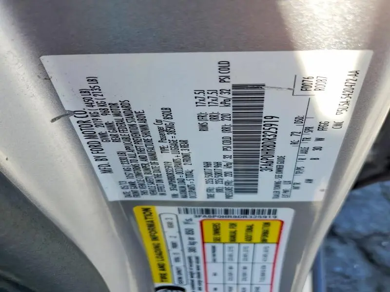 2013 FORD FUSION SE  