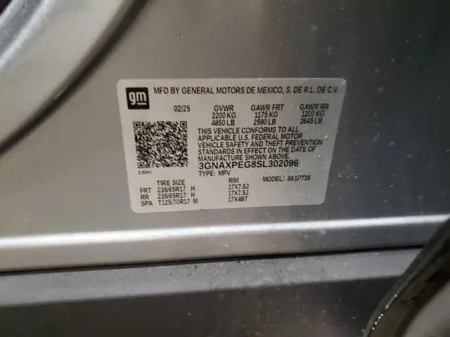 2025 CHEVROLET EQUINOX LT  