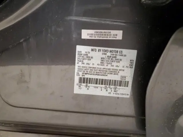 2024 FORD EDGE TITANIUM  