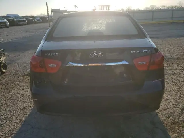 2010 HYUNDAI ELANTRA BLUE