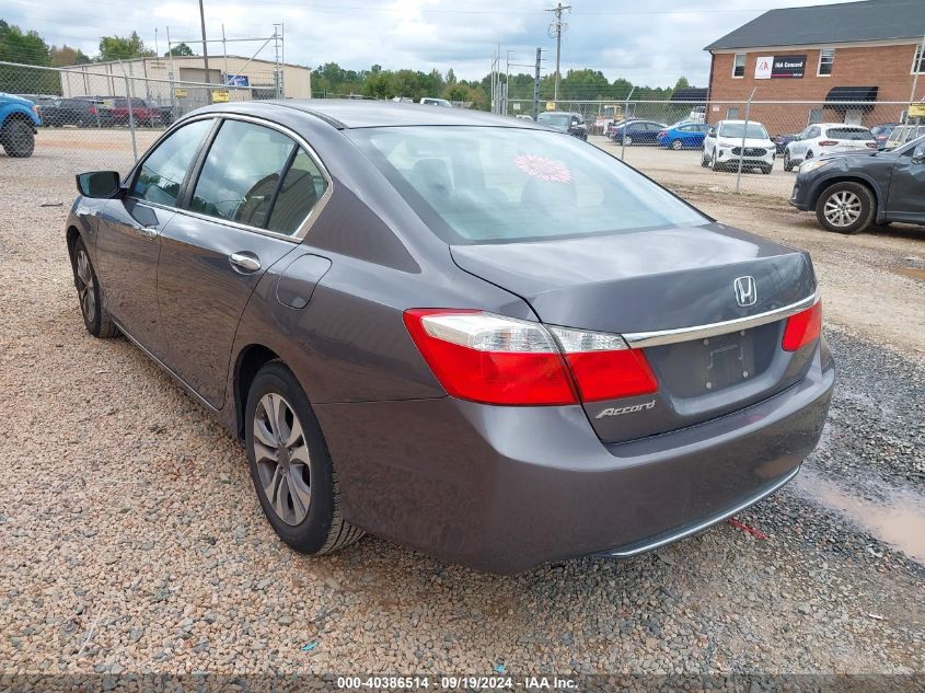 2015 HONDA ACCORD LX