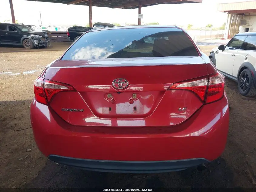 2018 TOYOTA COROLLA LE