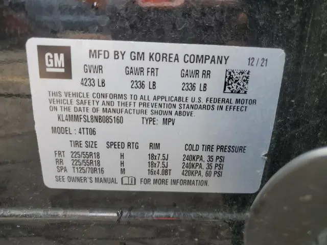 2022 BUICK ENCORE GX ESSENCE  