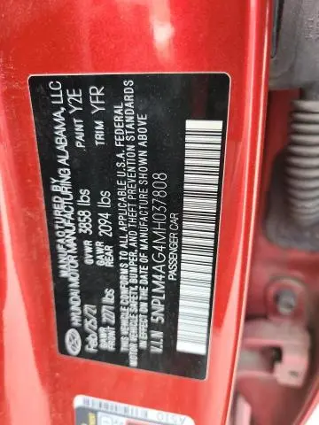 2021 HYUNDAI ELANTRA SEL  