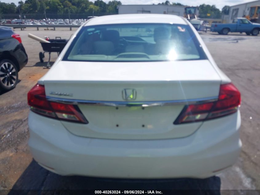 2013 HONDA CIVIC EX