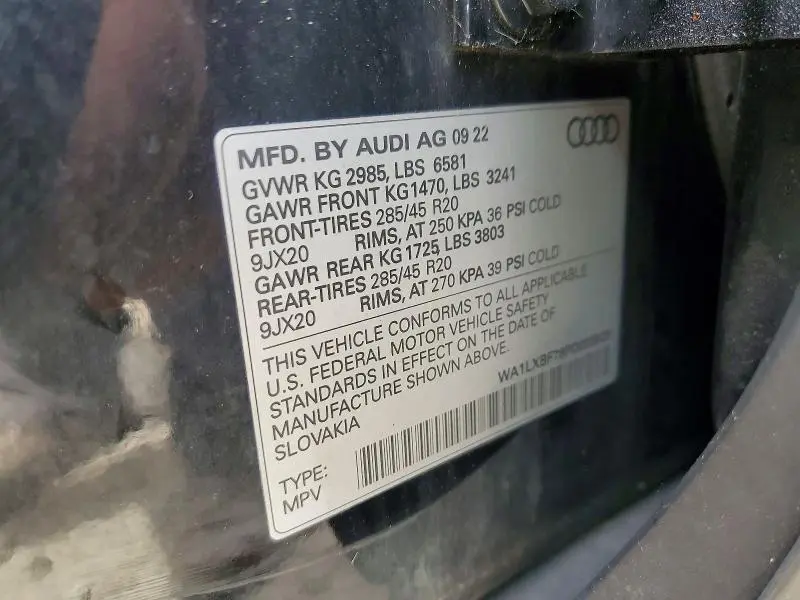 2023 AUDI Q7 PREMIUM PLUS  