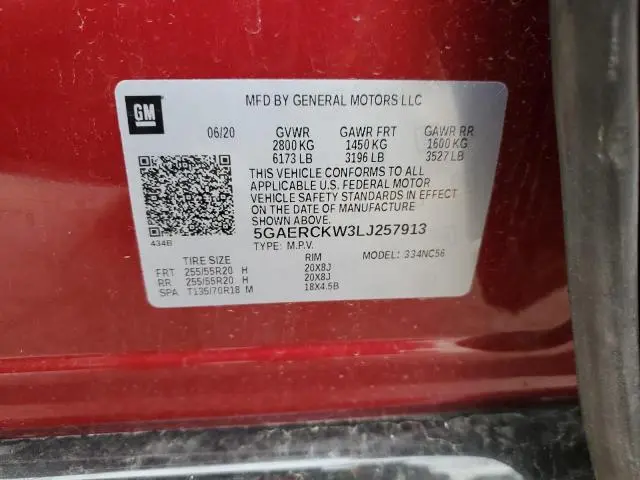 2020 BUICK ENCLAVE PREMIUM  
