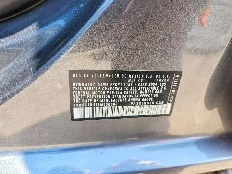 2025 VOLKSWAGEN JETTA SPORT  