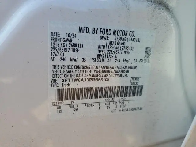 2024 FORD MAVERICK XL  