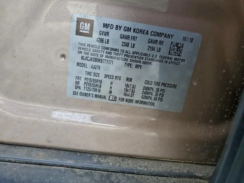 2019 BUICK ENCORE PREFERRED  