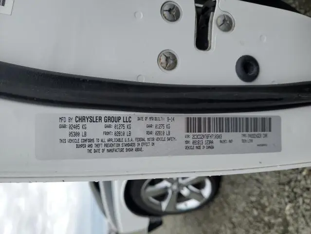 2015 DODGE CHALLENGER SXT  