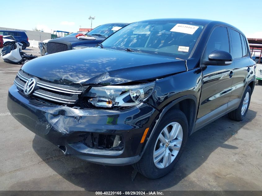 2014 VOLKSWAGEN TIGUAN S