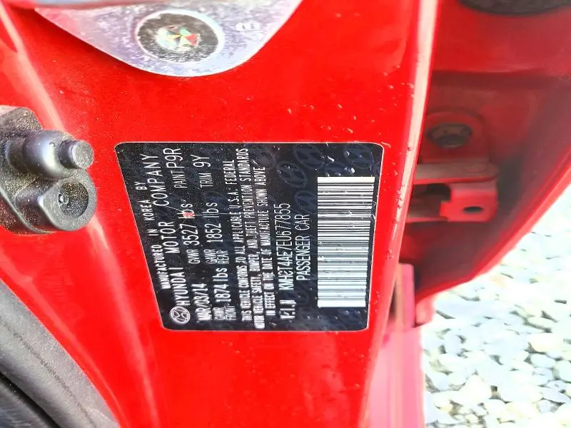 2014 HYUNDAI ACCENT GLS  