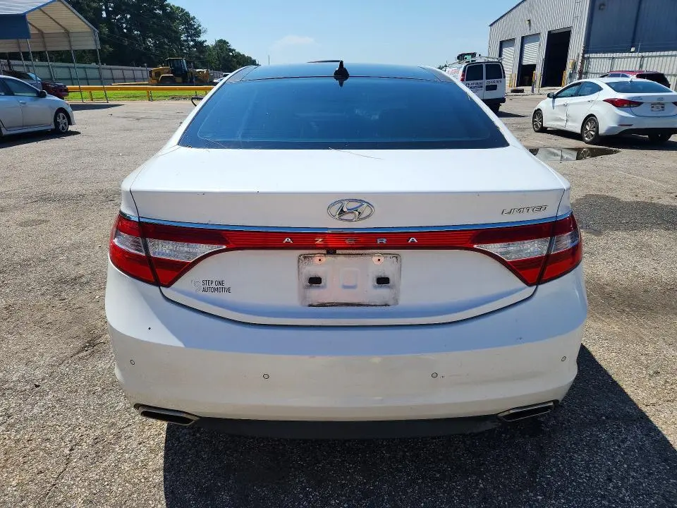 2016 HYUNDAI AZERA LIMITED  