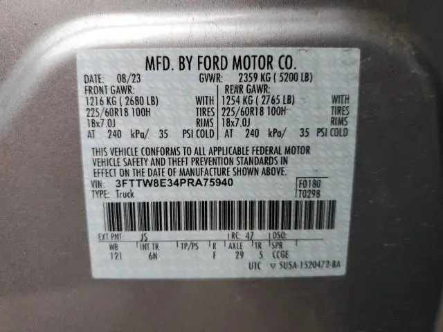 2023 FORD MAVERICK XL  