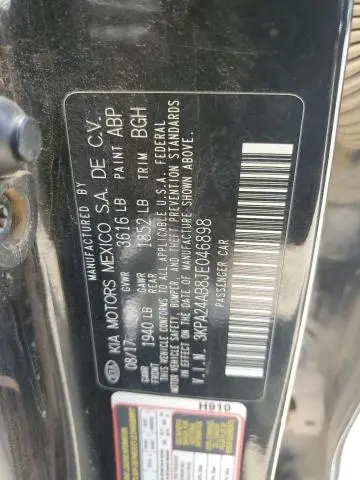2018 KIA RIO LX  