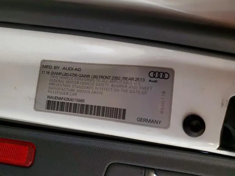 2019 AUDI A4 PREMIUM PLUS  