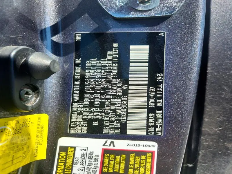 2014 TOYOTA VENZA LIMITED  