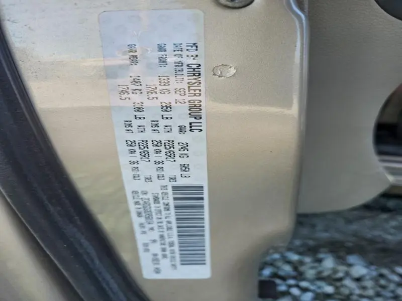 2013 DODGE GRAND CARAVAN CREW  