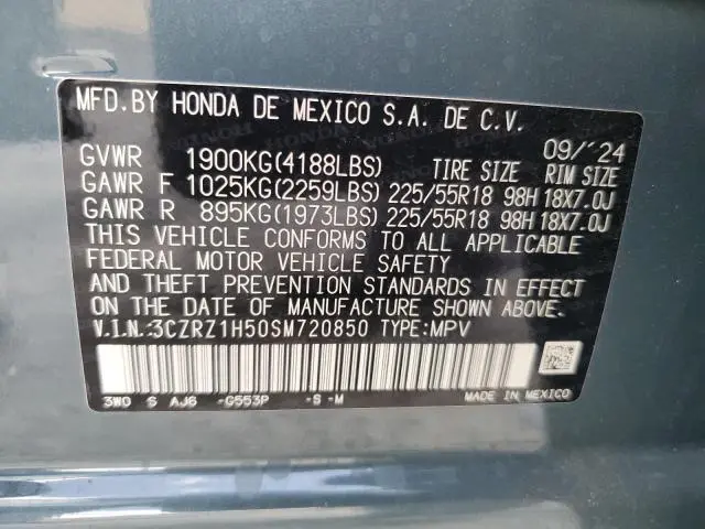 2025 HONDA HR-V SPORT  
