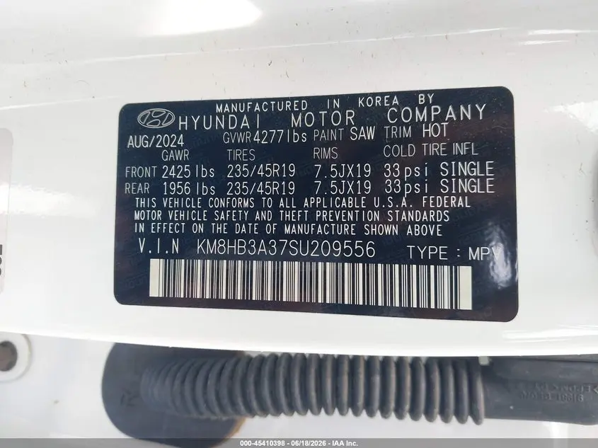 2025 HYUNDAI KONA N LINE S