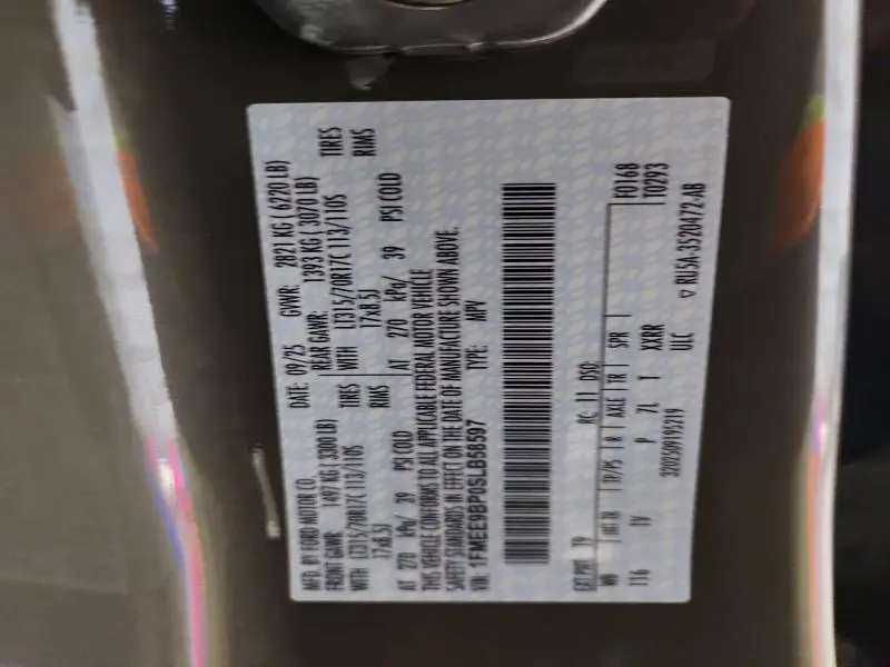 2025 FORD BRONCO BADLANDS  