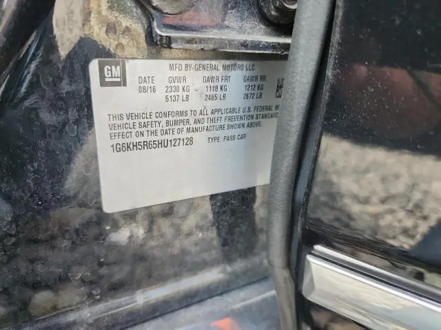 2017 CADILLAC CT6 PREMIUM LUXURY  