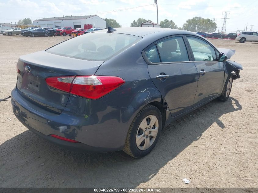 2016 KIA FORTE LX