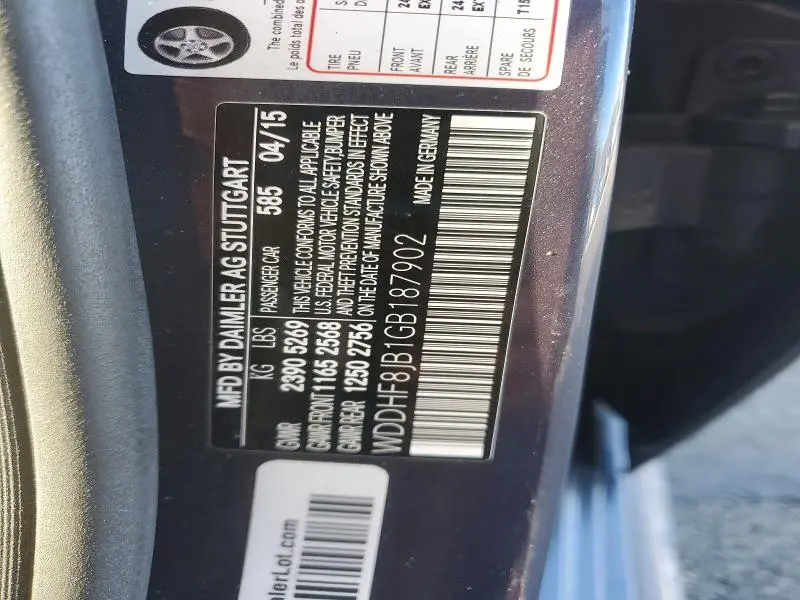 2016 MERCEDES-BENZ E 350 4MATIC  