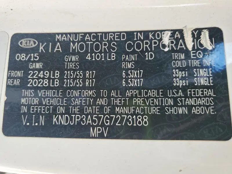 2016 KIA SOUL +  