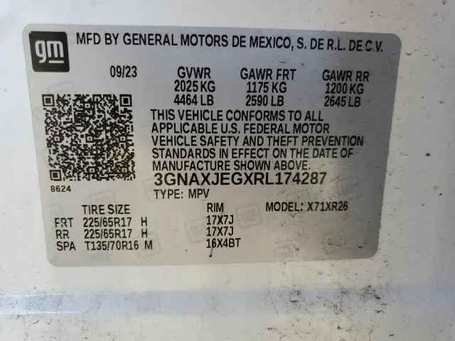 2024 CHEVROLET EQUINOX LT