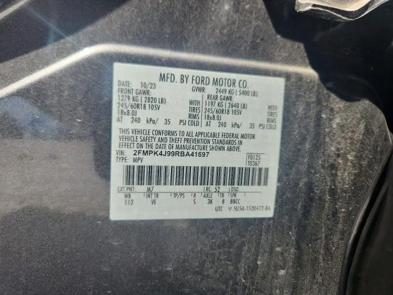 2024 FORD EDGE SEL  