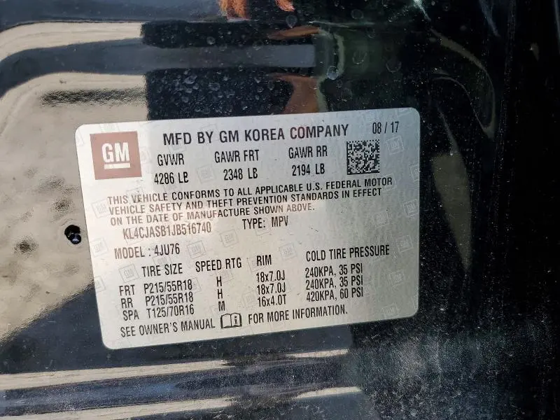 2018 BUICK ENCORE PREFERRED  
