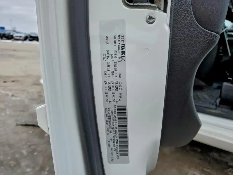 2015 DODGE GRAND CARAVAN SE  