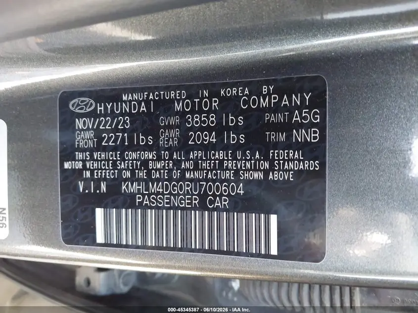 2024 HYUNDAI ELANTRA SEL