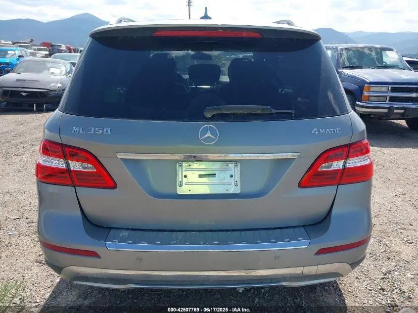 2012 MERCEDES-BENZ ML 350 4MATIC