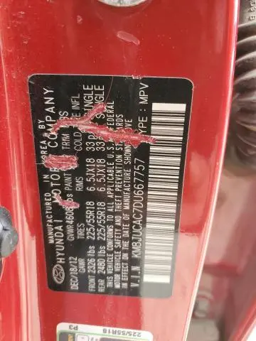 2013 HYUNDAI TUCSON GLS  