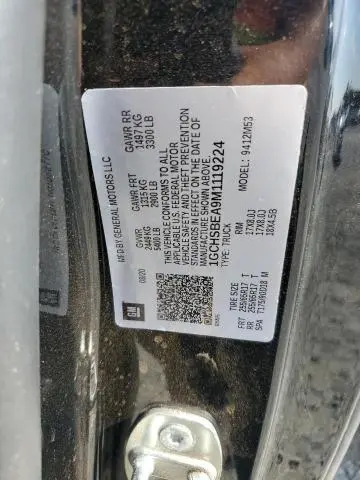 2021 CHEVROLET COLORADO