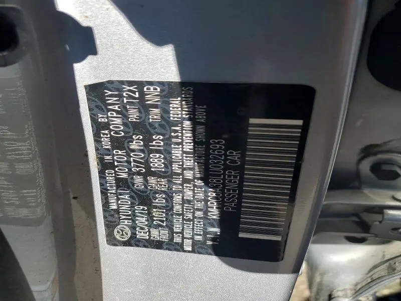 2020 HYUNDAI VENUE SEL  