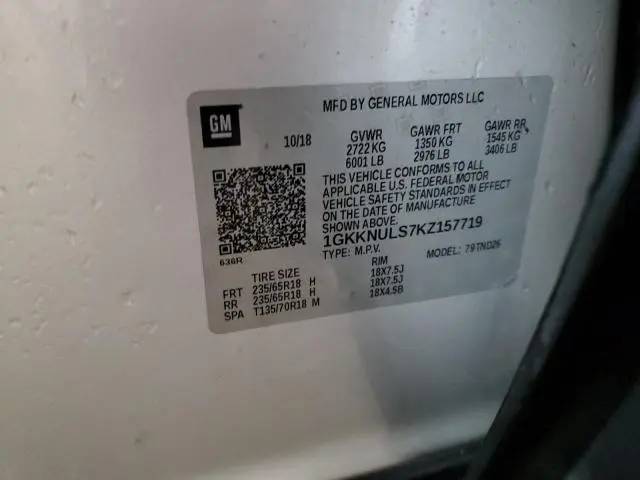 2019 GMC ACADIA SLT-1  