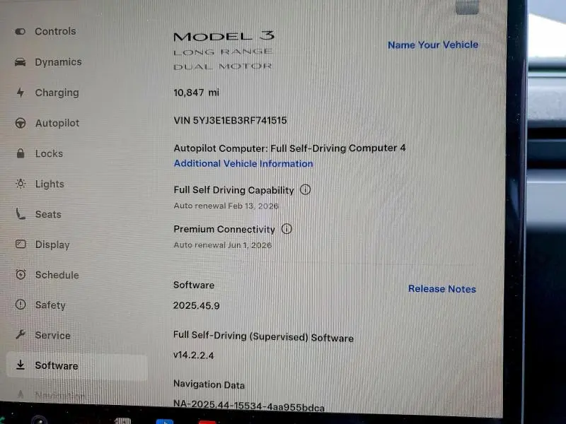 2024 TESLA MODEL 3   