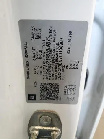 2020 CHEVROLET COLORADO   