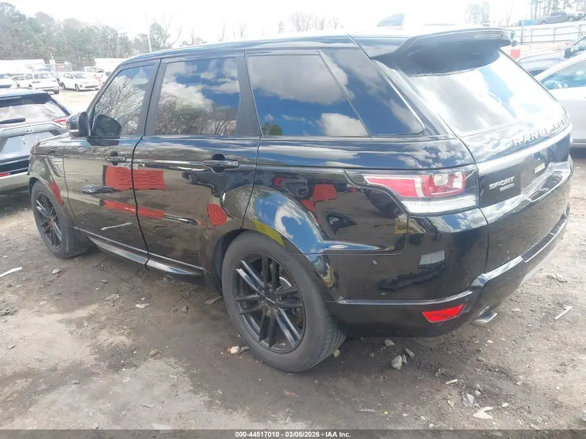 2017 LAND ROVER RANGE ROVER SPORT 3.0L V6 SUPERCHARGED HSE
