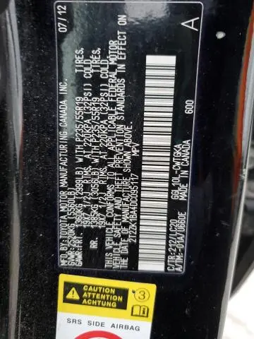 2013 LEXUS RX 350  