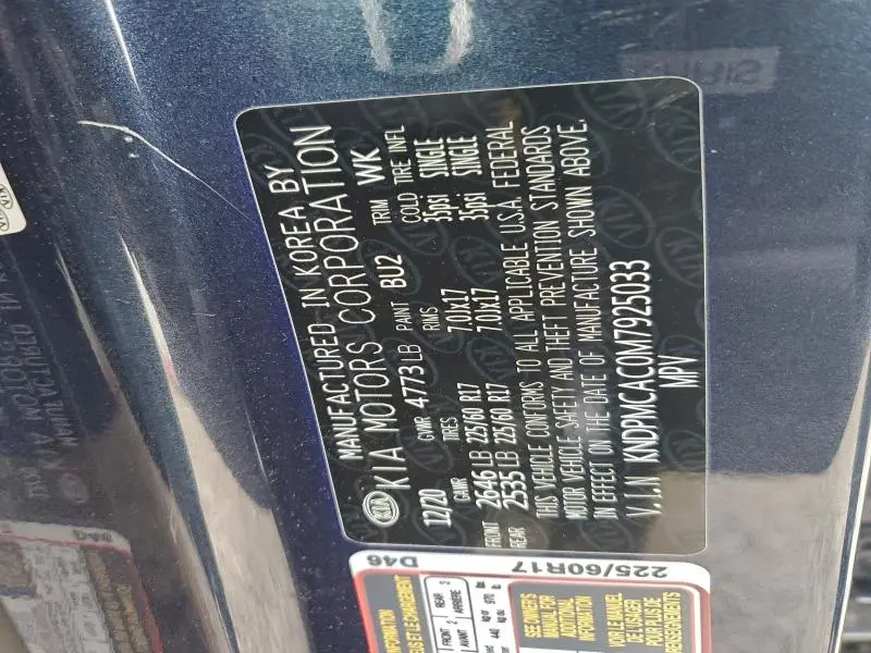 2021 KIA SPORTAGE LX  