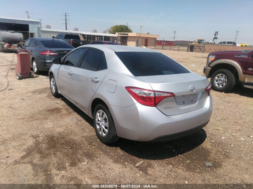 2014 TOYOTA COROLLA L